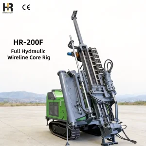 Exploration Core Drilling Rig Wireline Core Barrel Rock Coring Equipment SPT for Coal Sampling Water Wells Crawler