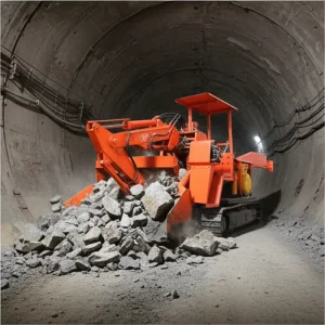 Explosion Proof Mucking Loader Coal Mine Underground Mucking Equipment Rock Loading Machine Crawler Muck Shovel Loader