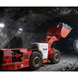 Explosion Proof Tuoxing Yantai TC 410 8t Diesel Underground Mining Loader LHD Scooptram 4m Bucket 220kw Engine 180kN Tractive