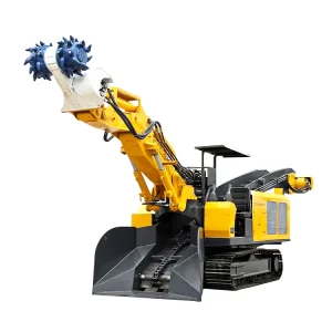 Explosion proof Milling and Digging Integrated Slag Raking Machine for Vertical Shaft Construction in Metal Mines