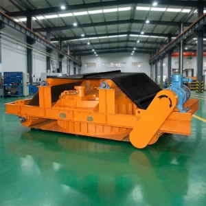 Export Quality Robust Construction Automatic Belt Type Industrial Dry Electromagnetic Iron Remover