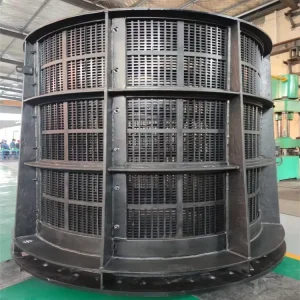 Externally Mounted Drum Screen for SAG Mill Bolt on Screen to Frame Chute Wear Rubber Lining Mining Processing Equipment
