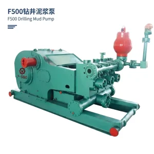 F500 500HP High Pressure Triplex Drilling Mud Pump for Water Well Drilling