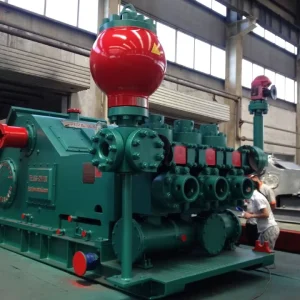F500 Heavy Duty Triplex Mud Pump Stable Slurry Circulation Pump for Water Well Pile Foundation Drilling