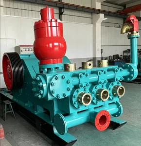 F500 High Pressure Mud Pump with Triplex Single Acting Design for Oilfield Drilling and Coal Mine Engineering Slurry Transfer