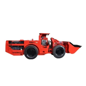 FKWJ 1 2Ton Stainless Steel 1m3 Capacity Scopttram Underground Wheel Loader Diesel 60KW High Digging Power Ore
