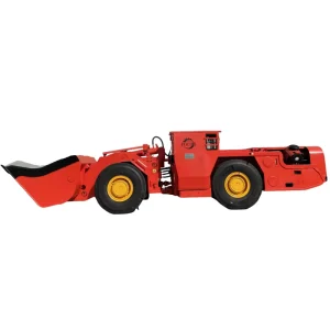FKWJ 3 Electric Mining Dump Truck 0.6m Capacity Underground Ore Loader with Gear Pump