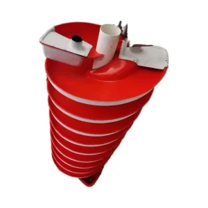 FRP Spiral Chute with Motor for Mineral Processing Equipment 0.7-4t/h Capacity