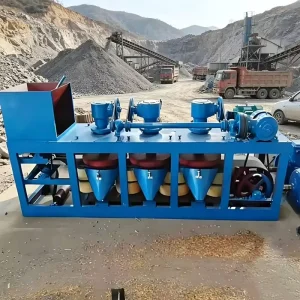 Factory Direct 3PC Three Disc Belt Magnetic Separator Complete Heavy Mineral Magnetic Separation Line