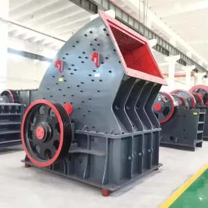 Factory Direct Granite Hammer Crusher Machine AC Motor Bearing Gear 50 90t/h Capacity Rock Salt Construction Waste Processing