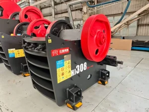 Factory Direct HJ308 Series Jaw Crusher 55 335TPH Stone Primary Crushing Equipment with Stock Mining AC Motor