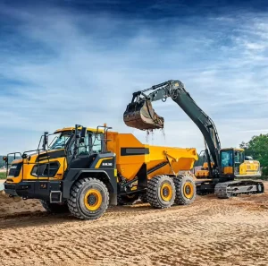 Factory Direct HX350L 34.8Ton Track Digger Tier4 Tier3 for River Channel Large Land Reclamation Equipment