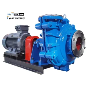 Factory Direct Horizontal Abrasion Resistant Slurry Pump Custom Voltage Industrial Sewage Sludge Pump for Mining Construction