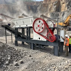 Factory Direct PE300*500 Diesel Mobile Jaw Rock Crusher Used for Crushing Granite Basalt Limestone Stone Crusher Machine