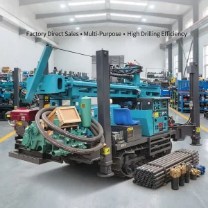 Factory Direct Sale Diesel Engine Hydraulic Crawler Drilling Machine Water Well Mining Drill