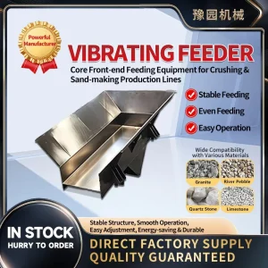 Factory Direct Sale ZSW GZD Vibrating Feeder Mining Equipment Electromagnetic Vibrating Feeder for Stone Jaw Crusher