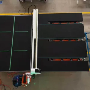 Factory Direct Sales Available Intelligent Glass Loading Cutting Machine PLC Pump Gear Remote Control 0-200m/min