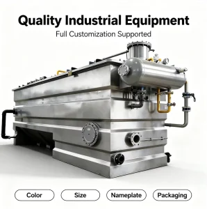 Factory Direct Sales CE Certified DAF Sewage Treatment Equipment Refinery Drilling Wastewater 500L/Hour PLC Fully