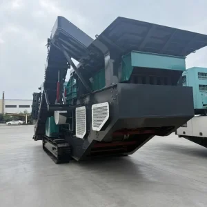 Factory Direct Supply Crawler Mobile Impact Crusher Model 1313 Mobile Crushing Equipment ISO9001 Certified Mining Quarry Plant