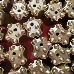 Factory Direct Supply Durable High Quality Stainless Steel 7 Teeth Taper Button Bit Wear Resistant Rock Hydraulic Coal Mining