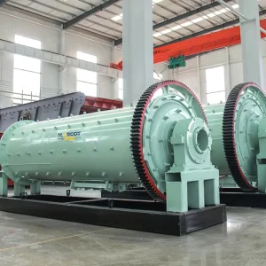 Factory Direct Wet Ball Mill Continuous Grinding Machine High Output Fine Powder Making Mining Equipment for Cement