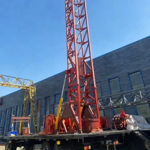 Factory Directly 600-1000m Trailer Mounted Water Well Drilling Rig for Water Wells and Uranium Wells in Central Asia
