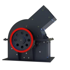 Factory Directly Sales New AC Motor Hammer Crusher 3 10t h Capacity on Wheels for Quarry Mining Metallurgy Applications