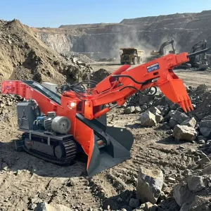 Factory Heavy Duty Mucking Loader Slag Loader for Mining Tunnel Construction Material Handling