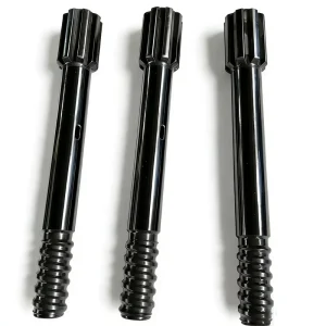 Factory High Quality Forged Shank Adapter COP1838 52T45 525mm 23CrNi3Mo Material for Hydraulic Rock Drill Ore Mining