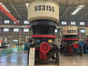 Factory Hydraulic Cone Crusher SC Series 349-1000 TPH with PLC Gearbox Bearing AC Motor for Mining & Manufacturing Plant