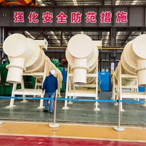Factory OEM Coal Separation Cyclone TP DM Sep Pressurized Triple Product Dense Media Cyclone for Coal Slurry