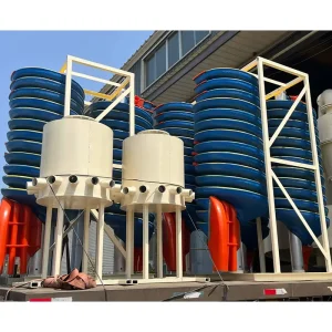 Factory OEM Low Profile Compact Coal Spirals Separator for Underground Coal Mine In Pit Desliming Operation