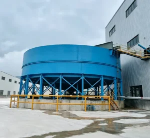 Factory PLC Controlled Motor Driven Mining Thickener Equipment Ore Beneficiation Tailings Dewatering Thickening Tank
