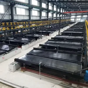 Factory Price Gold Ore Gravity Separation Production Line with Engine Energy Saving 1 Year Warranty for Sale