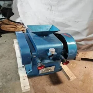Factory Price Lab Double Roller Crusher Convenient Operations Cast Iron Laboratory Stone Roll Crusher Machine