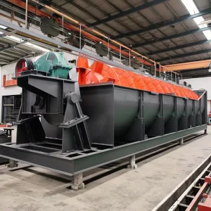 Factory Price Mining Equipment Spiral Classifier 2FLG-2400 22*2KW Motor Iron Ore Gold Ore Copper Ore Washing Plant Long