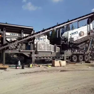 Factory Price Mobile Impact Crusher Concrete Stone Crushing Equipment Mobile Impact Crusher Plant With Vibrating Screen