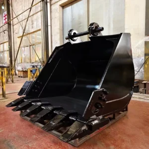 Factory Price Reinforced Heavy Duty Rock Bucket for 30 50 Ton Large Excavator