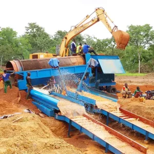 Factory Price Rotary Trommel Screen Drum Sieve Sand and Stone Separator Small Portable Trommel Screen