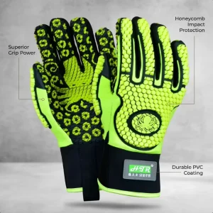 Factory Price Superior Grip Anti Impact Anti Slip Puncture Resistant Latex Free Mechanic Work Gloves Elastic