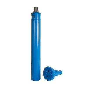 Factory Processed 6 Inch Steel DTH Hammer Bit 40 60 Diameter 165mm Button Bits Equipment Borewell Drilling FLAT Mining Machine