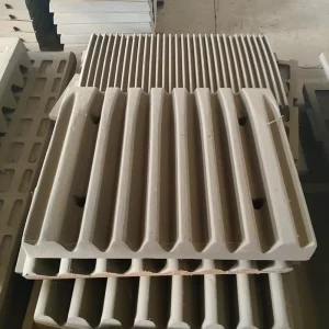 Factory Supply Forged Jaw Plate Crusher Wear Parts High Manganese Steel Ore Mining Use