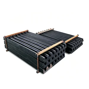 Factory Supply Forging High Manganese Replacement Crusher Wear Parts Fixed Jaw Plates Movable Swing Jaw Plate Long Mining
