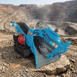 Factory Supply Hydraulic Crawler 50 60 80 120m3/h Mucking Loader High Efficiency Underground Mining Tunnel Rock Mucking Machine