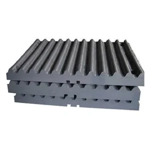 Factory Supply Spare Parts for Jaw Crushers Fixed Movable Jaw Plates for Mining Machine Accessories