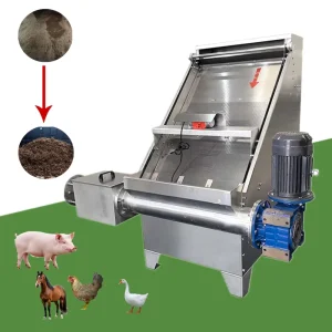 Farm Animal & Poultry Husbandry Equipment Inclined Screen Type Solid Liquid Dry Wet Separator Manure Dewatering Machine
