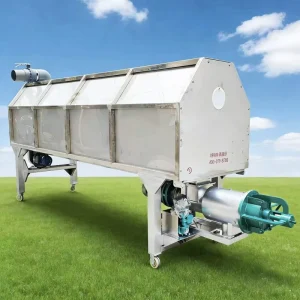 Fast Dewatering Animal Dung Solid Liquid Separator High Productivity Machine Farm Waste Treatment Equipment
