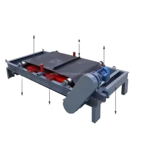 Ferrous Metal Iron Scrap Motor Driven Magnet Separator for Efficient Removal and Separation