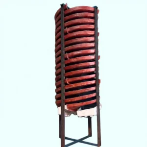Fiberglass Spiral Sluice, Coal Washing, Tungsten-tin Gold Panning Sluice, Ilmenite Beneficiation and Grading Sluice