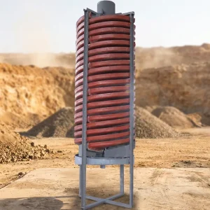 Fiberglass Spiral Sluices for Gold Tailings Tin Tungsten Gold Extraction Coal Washing 10tph Capacity Long Working Life